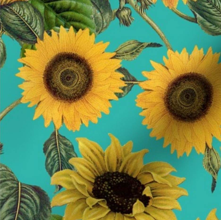 Sunflowers Scrunchie