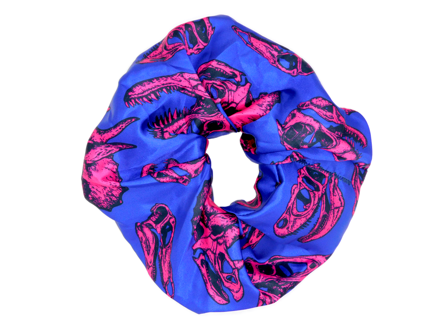 Dino Skull Scrunchie